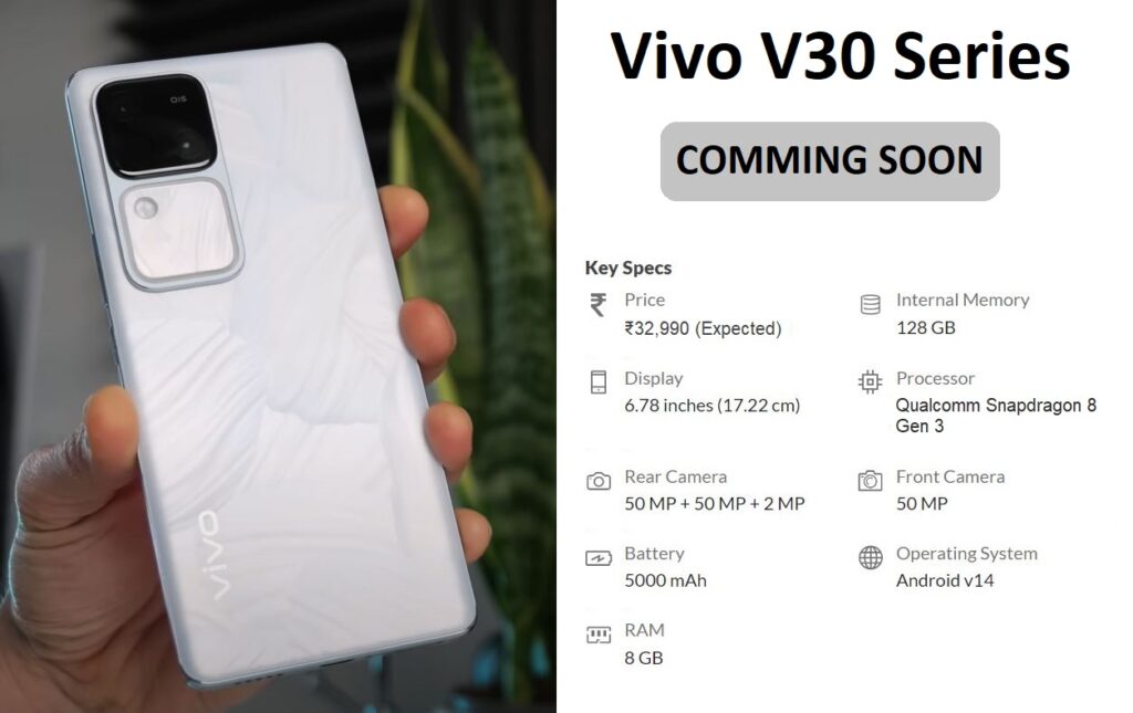 vivo v30 price and key specs