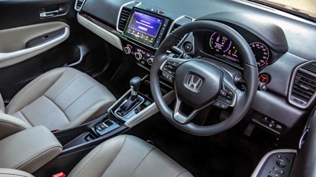 Honda City e:HEV Hybrid interior