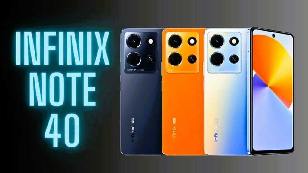 Infinix note 40 Price in india