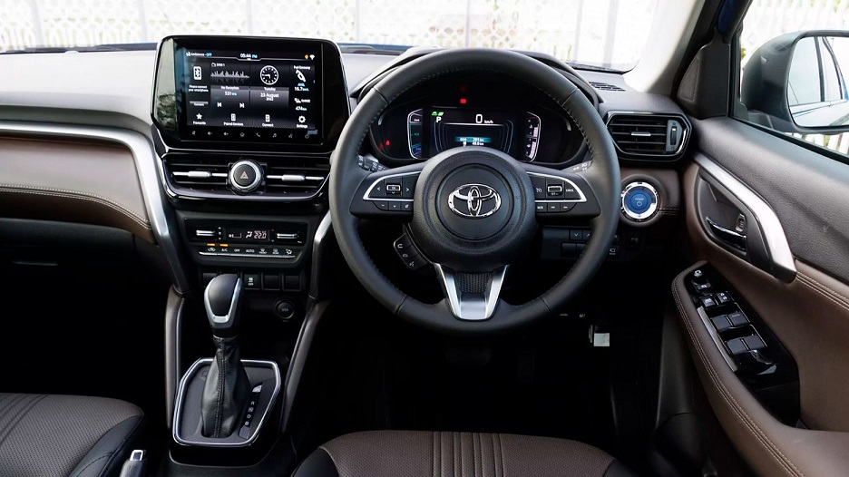 Toyota Urban Cruiser Hyryder Hybrid interior